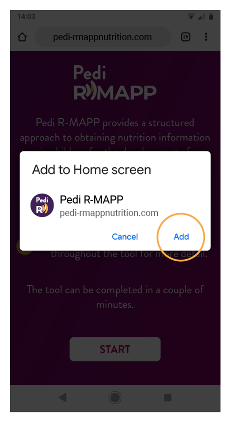 Mobile screenshot